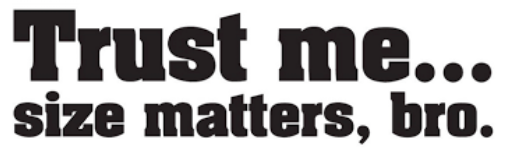Common App Essay Size Does Matter Admissions Blog